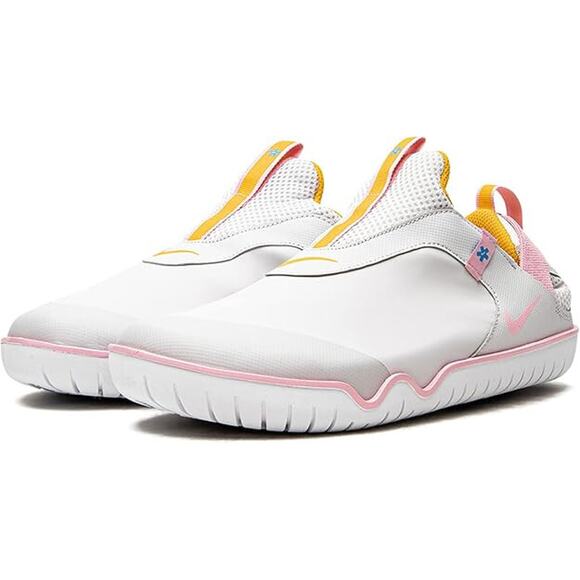 Nike Zoom Pulse Slip On Nurse Medical Shoes Gray Pink Teal Tint 10 Men/11.5 WMN - Picture 1 of 7